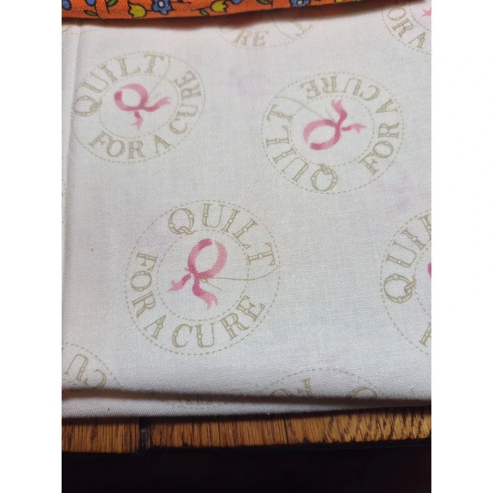 6 Pieces Of Fabric For Quilting And Crafts Various Sizes And Colors